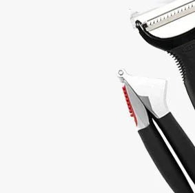 Premium kitchenware tools with black handles from Cookin Stores Ballito