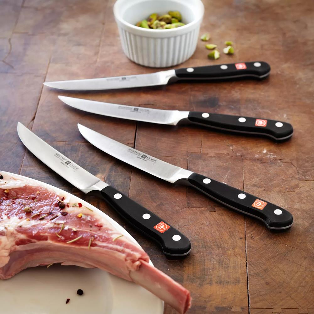 Wusthof Gourmet Steak Knife Set 4pc