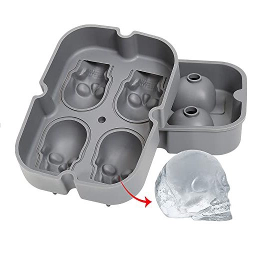 Cilio Silicone Ice Cube Tray Cranio