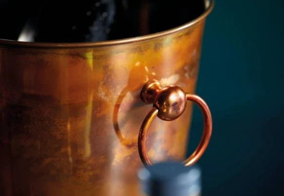 BarCraft Iridescent Copper Champagne Bucket
