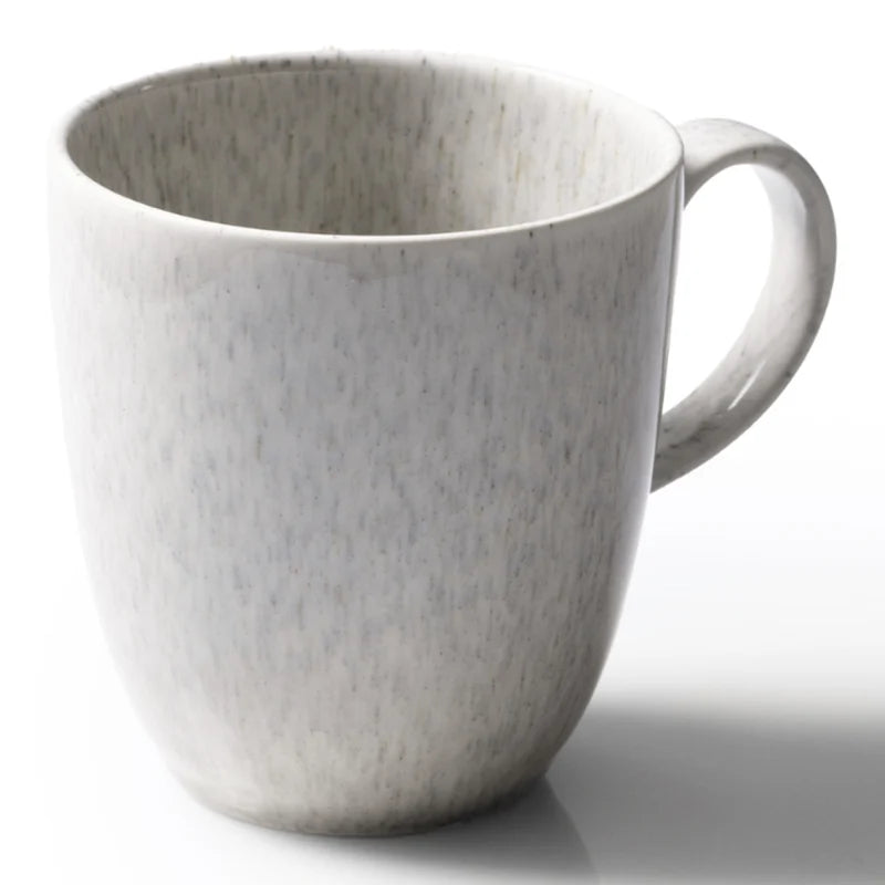 Jan Ashes and Olive Stoneware Mugs 350ml Grey Set of 4