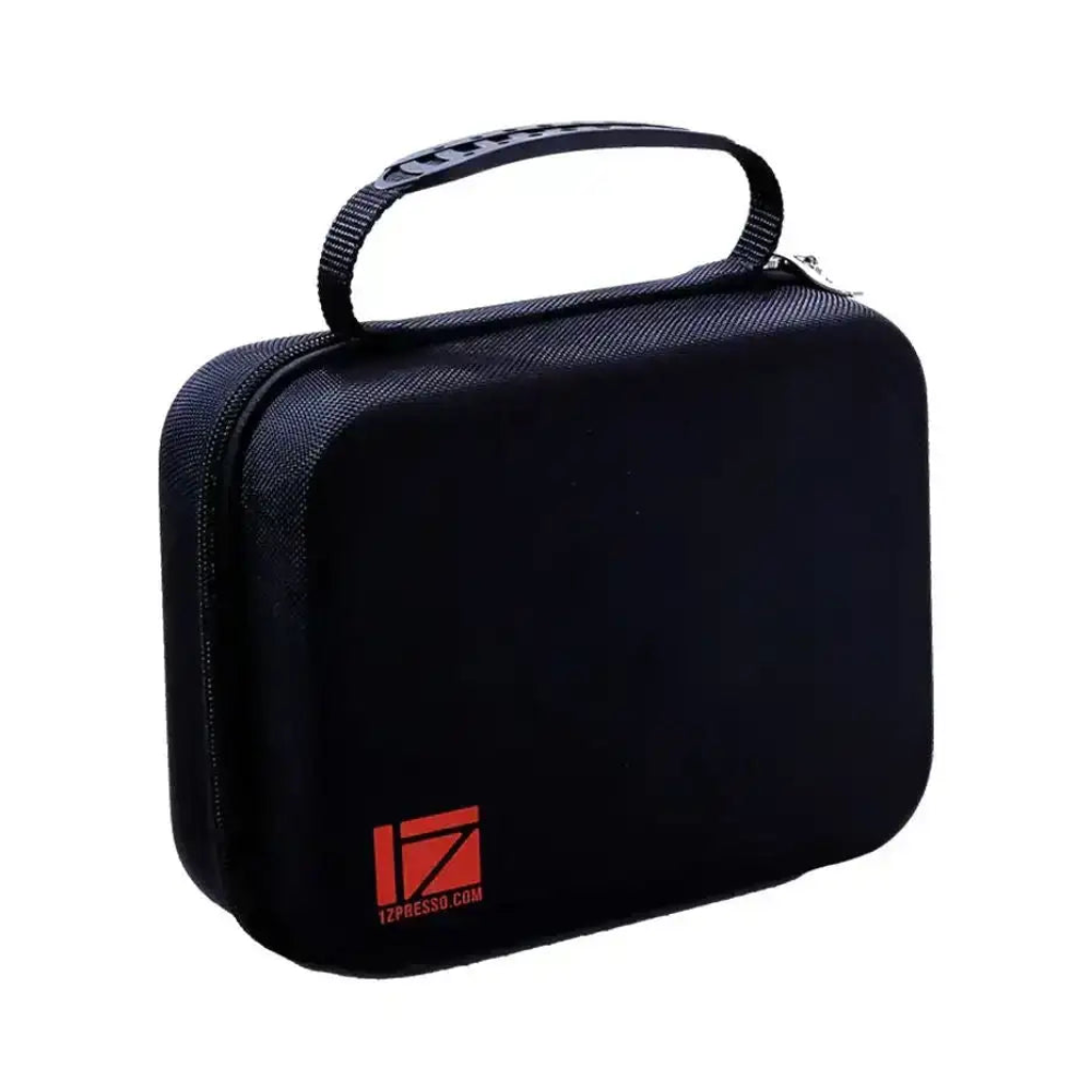Black 1Zpresso travel case with handle, sturdy design, kitchenware accessory from Cookin Stores