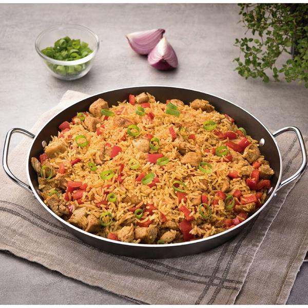Tramontina Loreto Aluminium Non-Stick Paella Pan 38cm