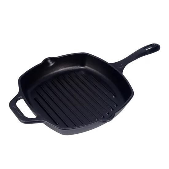 Victoria Enamelled Cast Iron Grill Pan 26cm