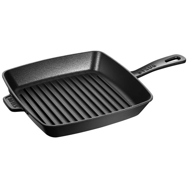 Staub American Cast Iron Grill Pan 26cm