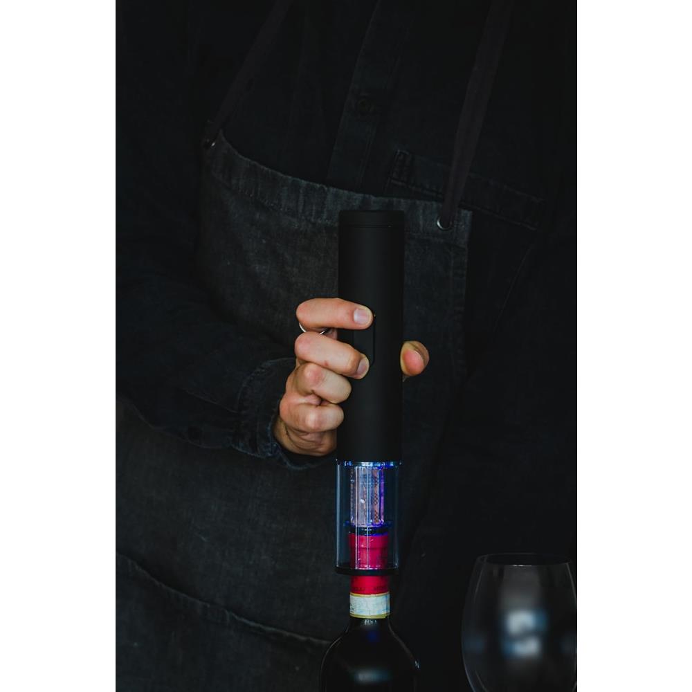 BarCraft Electric Corkscrew Wine Opener with Foil Cutter