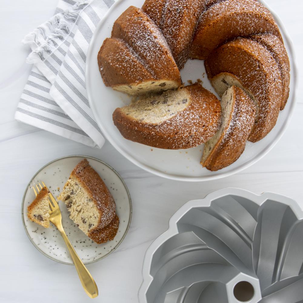 Nordic Ware 75th Birthday Gold Braided Bundt Pan