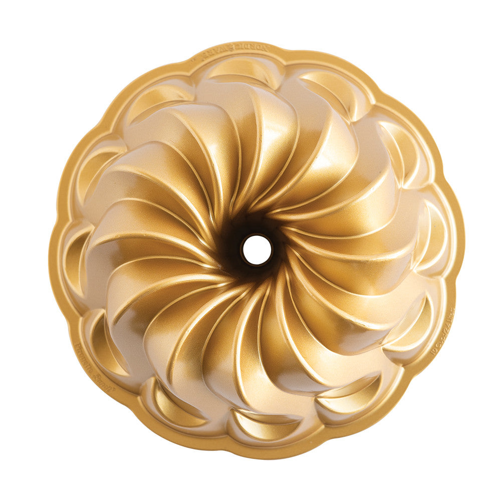 Nordic Ware Gold Pirouette Bundt Pan