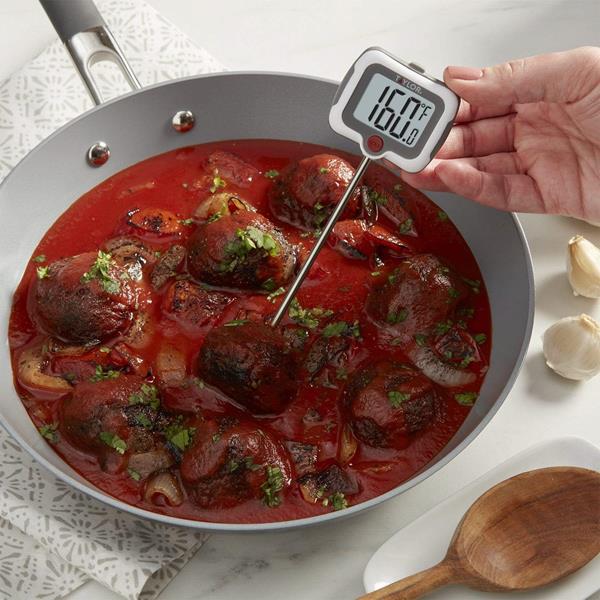 Taylor Pro Digital Pivoting Step Stem Thermometer