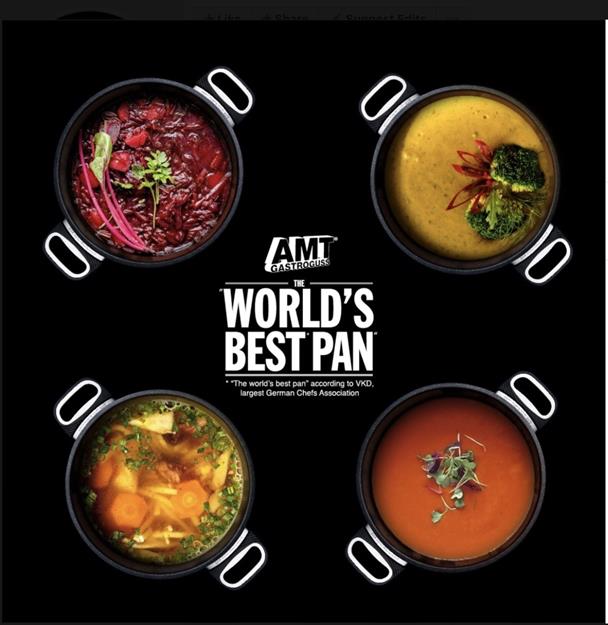 AMT Gastroguss Non-Stick Stock Pot 14.0L