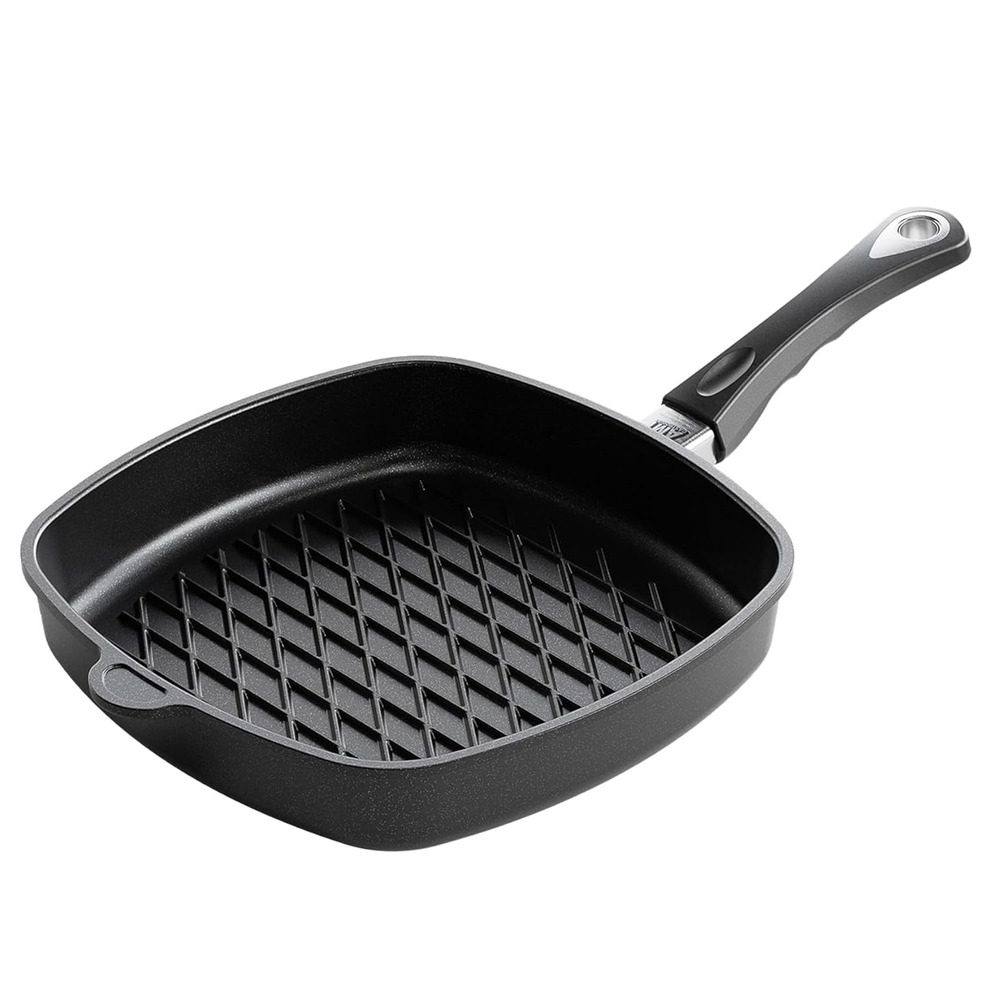 AMT Non Stick Square BBQ Grill Pan 28cm