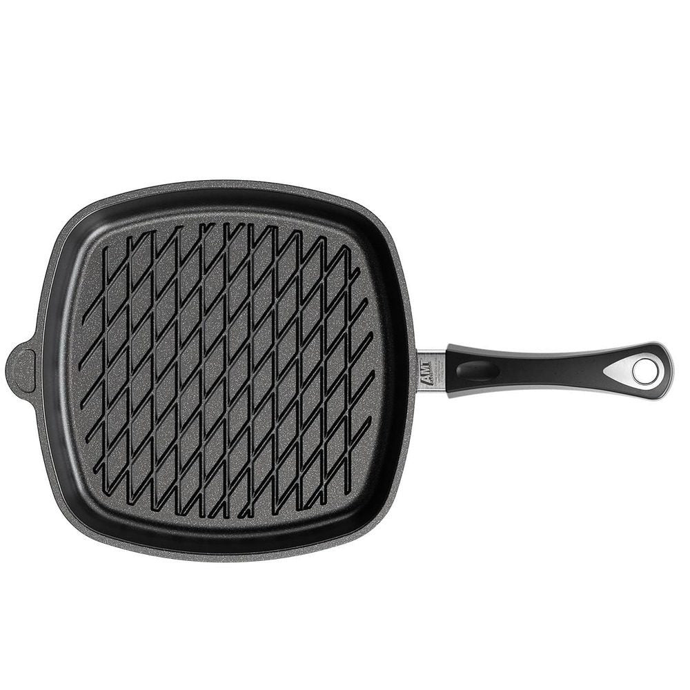 AMT Non Stick Square BBQ Grill Pan 28cm