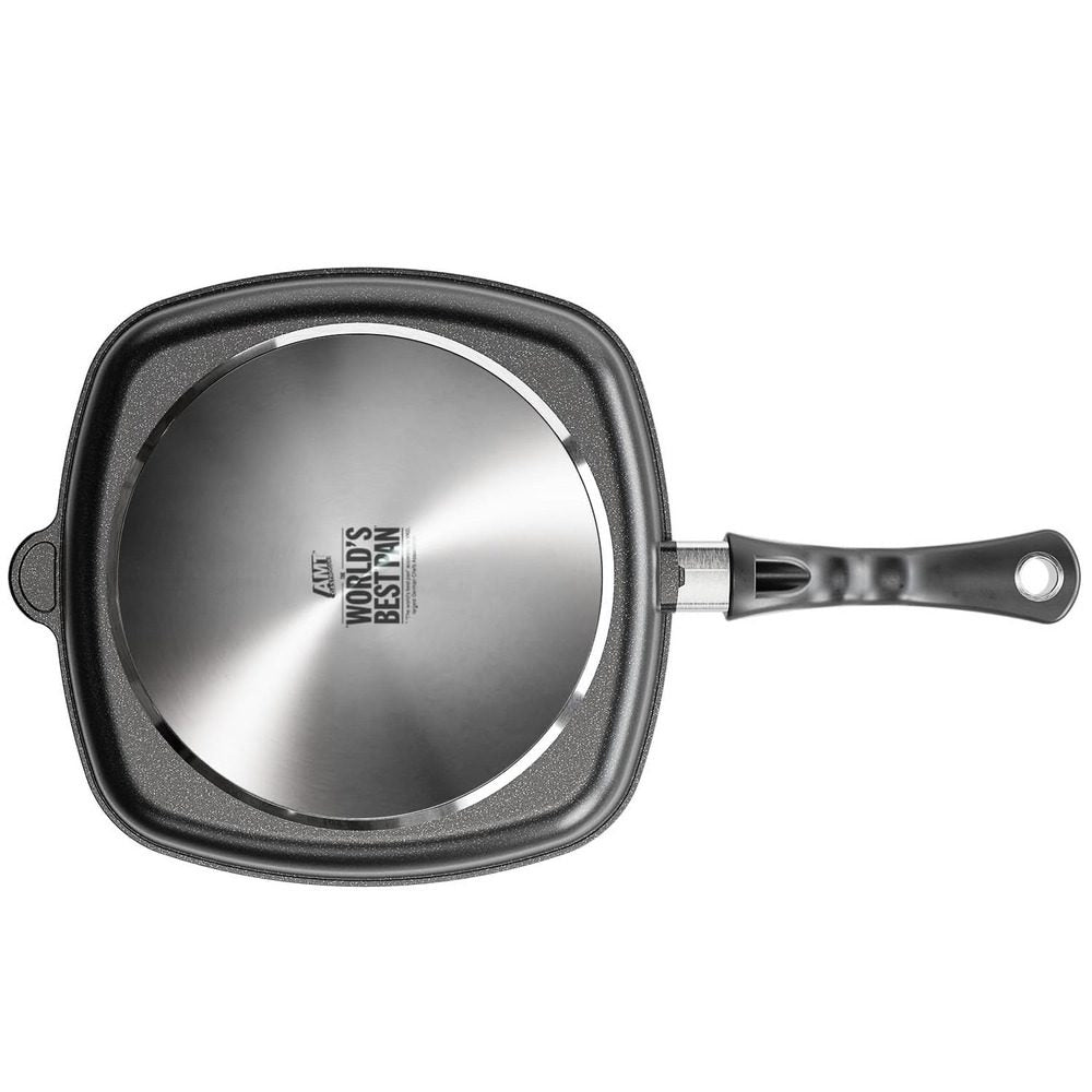 AMT Non Stick Square BBQ Grill Pan 28cm