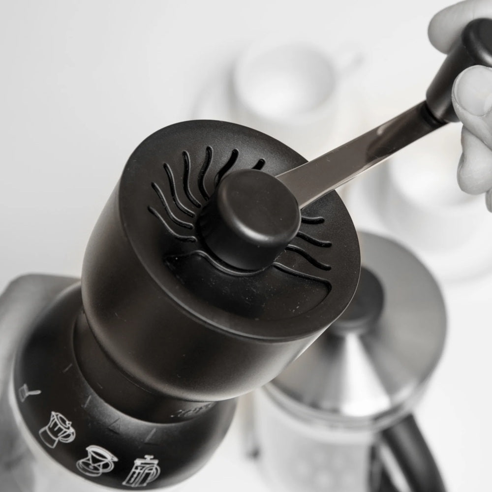 Aerolatte Handheld Ceramic Burr Coffee Grinder