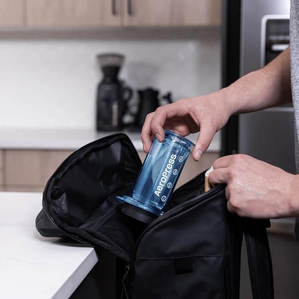 AeroPress Clear Blue 4-Cup Coffee Maker