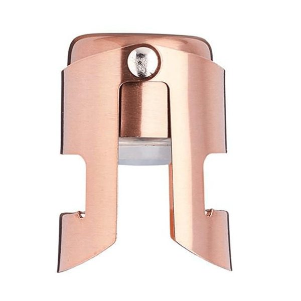 BarCraft Luxe Lounge Copper Champagne Stopper