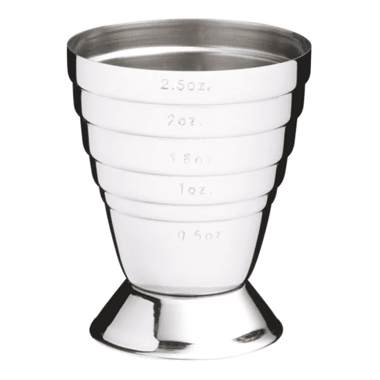 BarCraft Stainless Steel Jigger Imperial & Metric