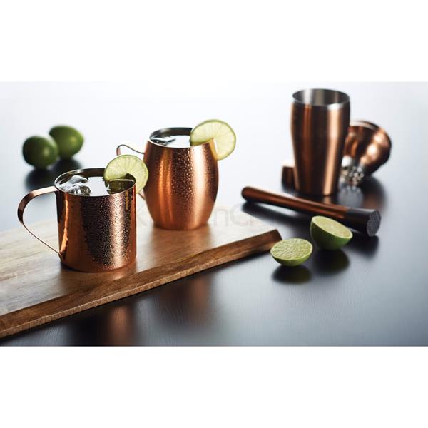 BarCraft Copper Cocktail Muddler 21cm