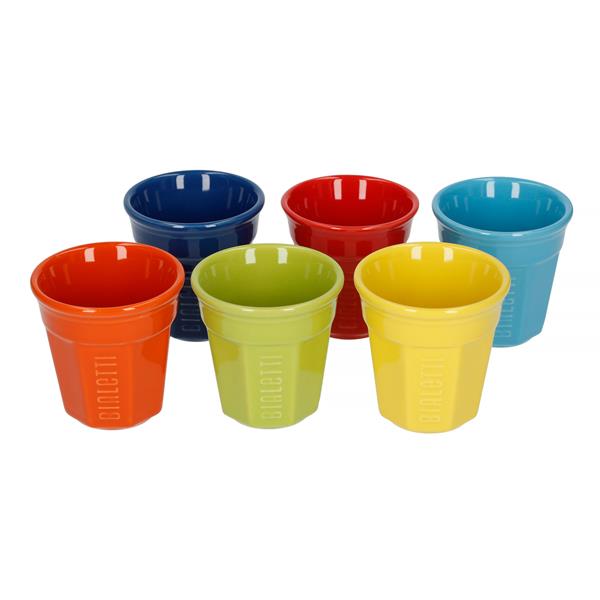 Bialetti Bicchierini Espresso Cups Set of 6