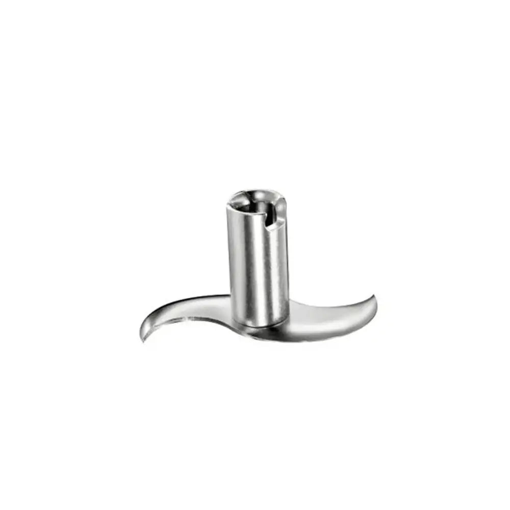 Metallic kitchen tool on a white background