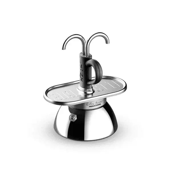 Bialetti Induction Stovetop Espresso Maker on a white background