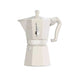 Bialetti Moka Exclusive Espresso Maker 6-Cup Cream