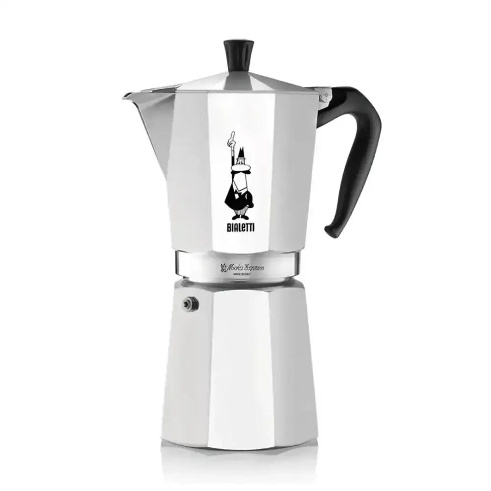 Bialetti coffee maker on a white background