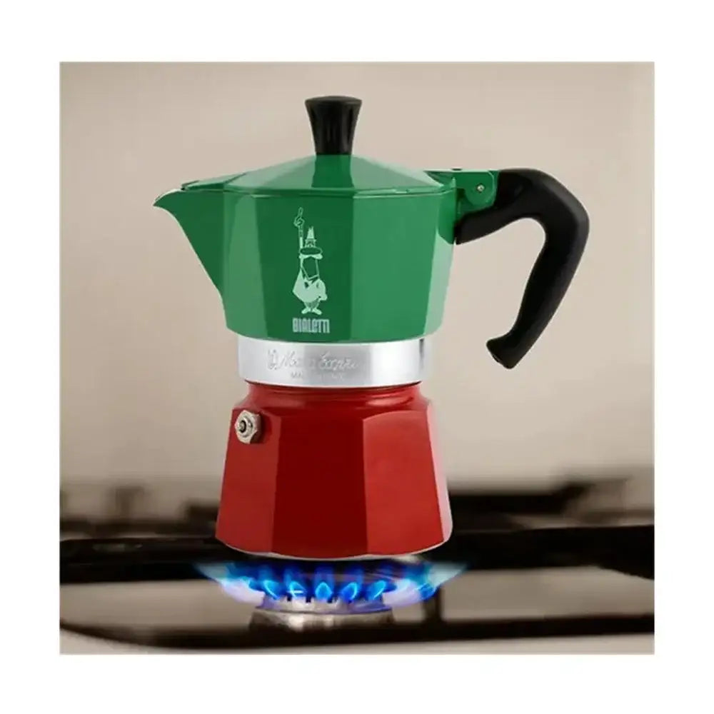 Bialetti Moka Italia Stovetop Espresso Maker 3 Cup