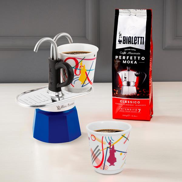 Bialetti Mini Express Set Kandisky & 2 Cups