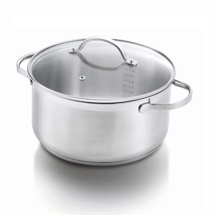 Brabantia Amsterdam Stainless Steel Casserole Pot 5.0L