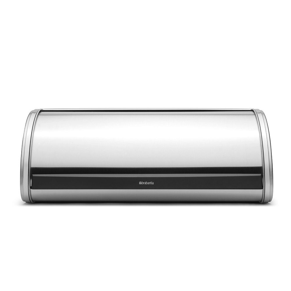 Brabantia Bread Bin Roll Top Matt Steel