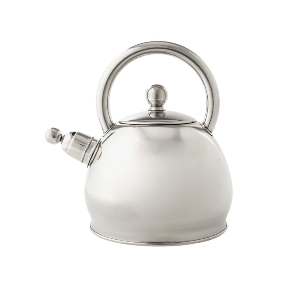 Brabantia Relax+ Stainless Steel Whistling Kettle 2.5L