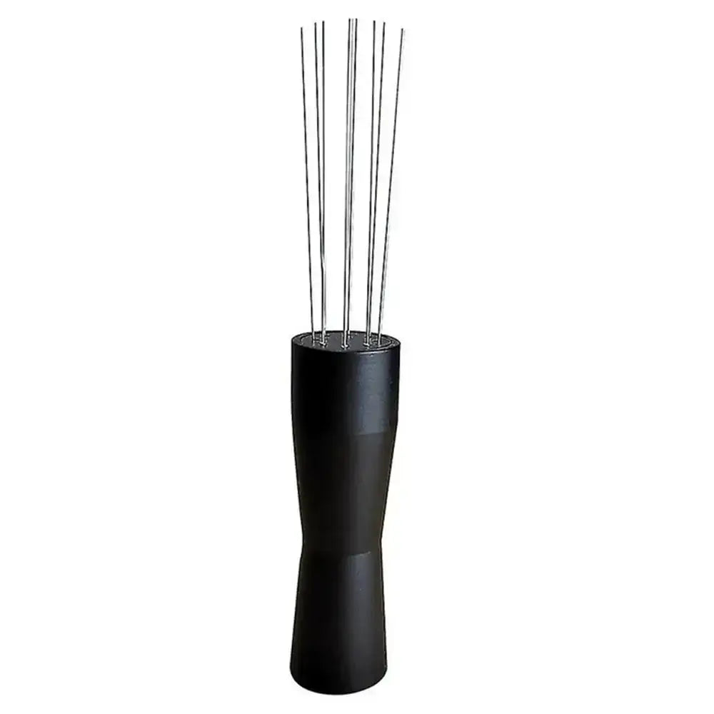 Black wire distribution tool on a white background