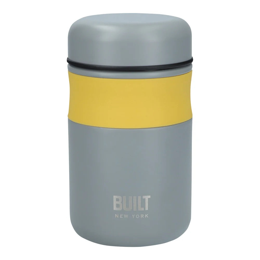 Built Stainless Steel Insulated Food Flask 490ml