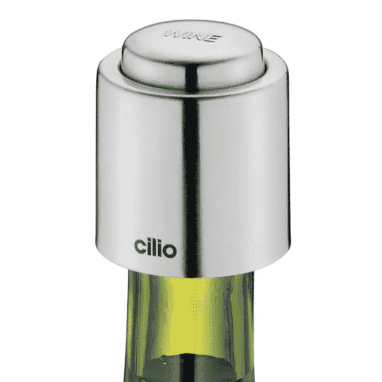 Cilio Stainless Steel Wine Bottle Stopper