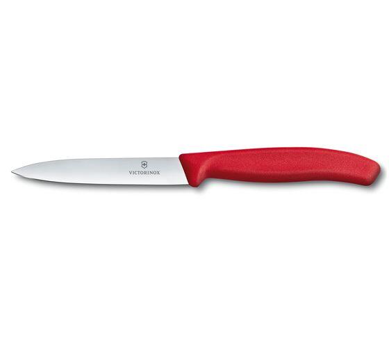 VIC Paring Knife 10cm Red.