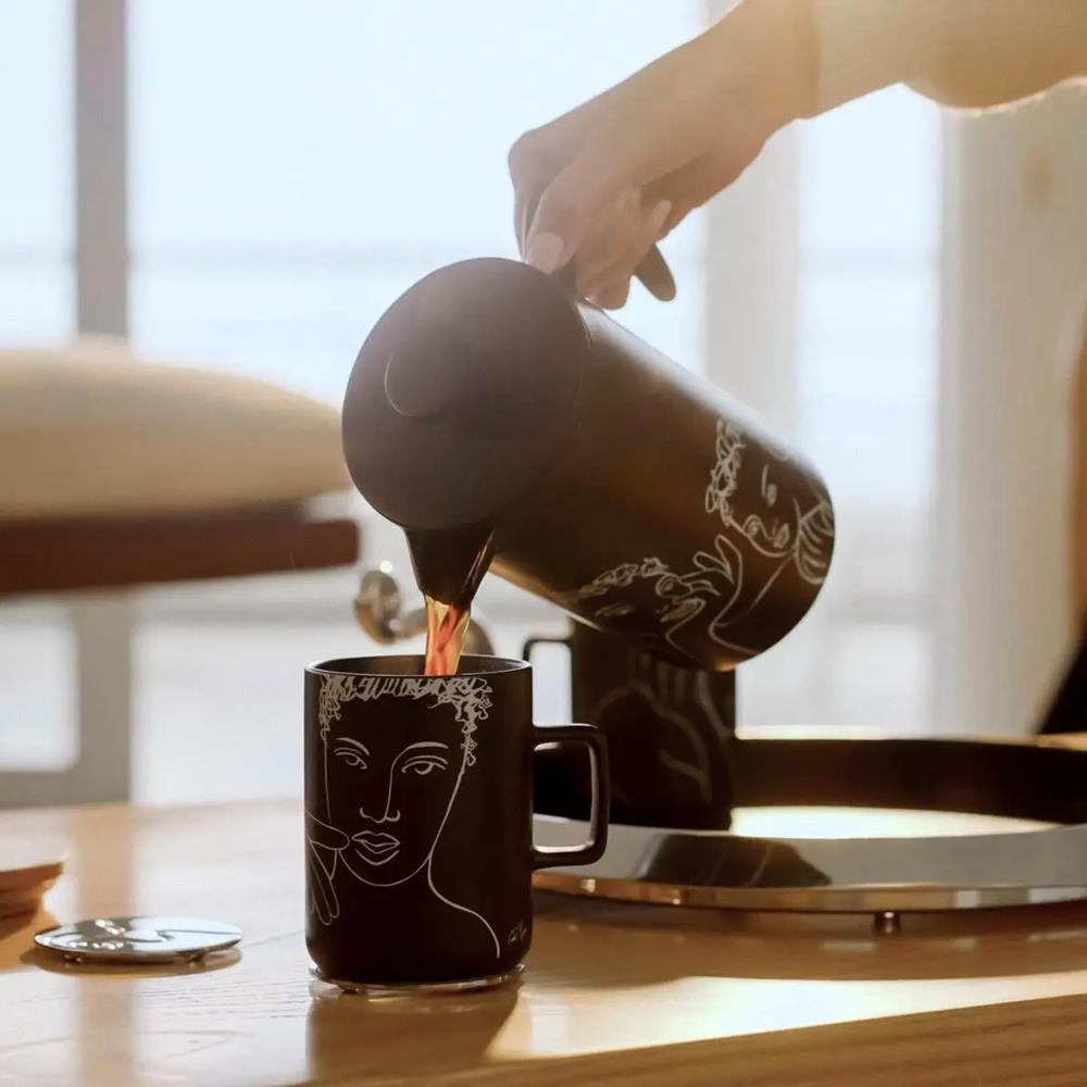 Carrol Boyes Stainless Steel Coffee Plunger Conversation