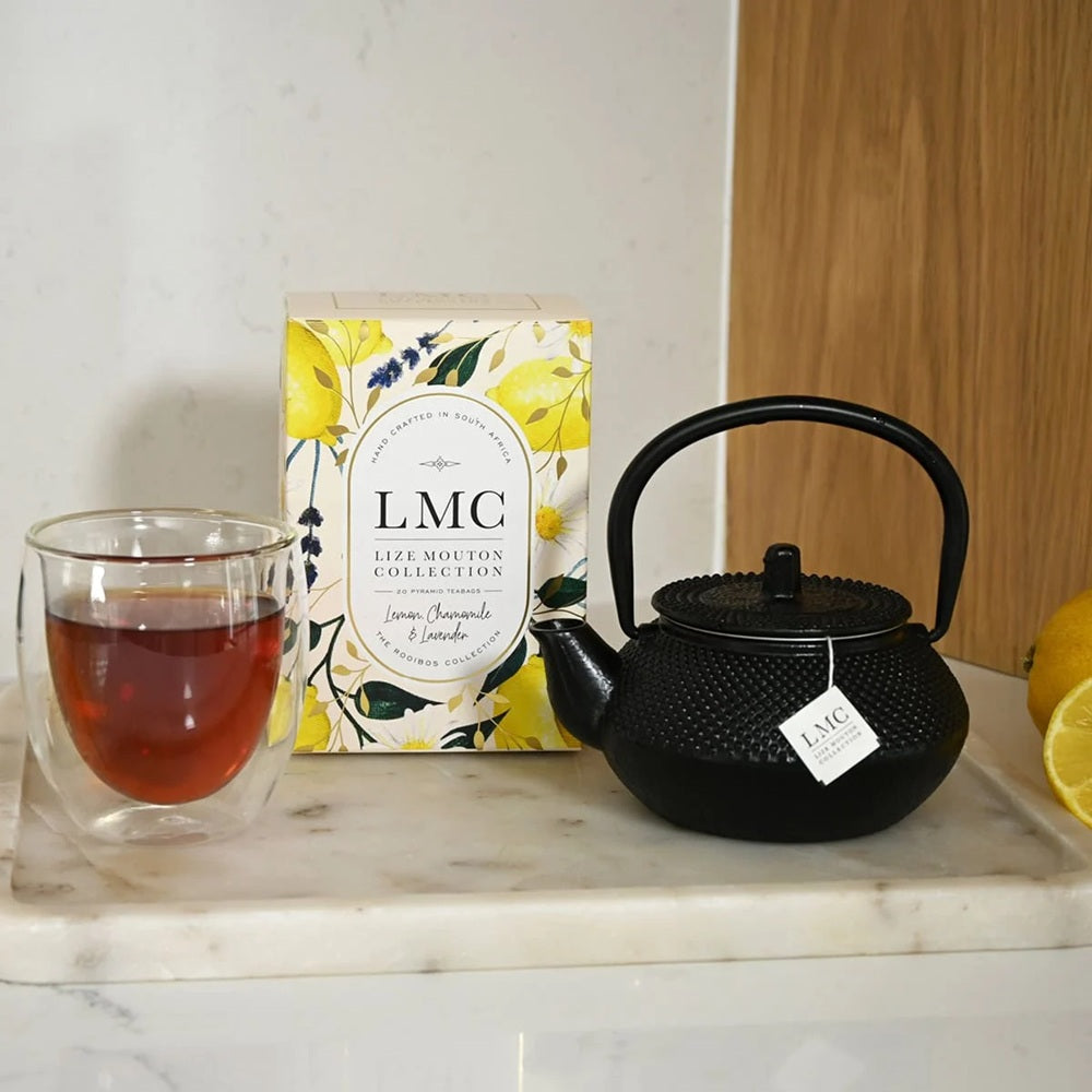 Cast Iron Chinese Teapot Black 300ml