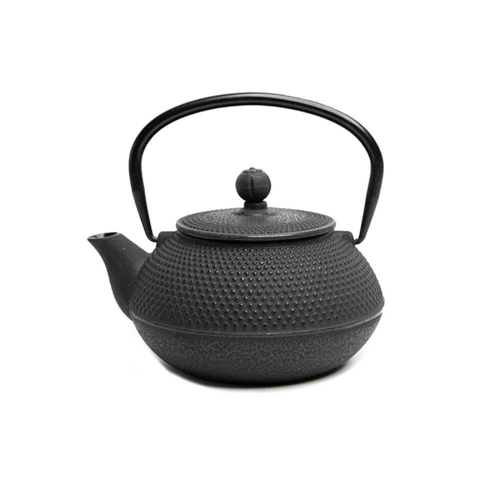 Cast Iron Chinese Teapot Black 800ml