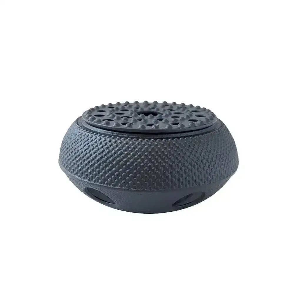 Textured gray container on a white background