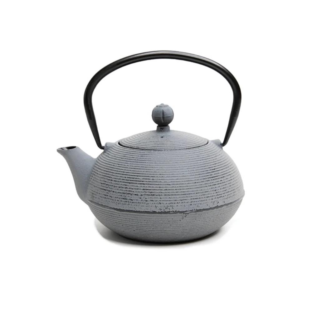 Cast Iron Chinese Teapot Warm Grey 700ml