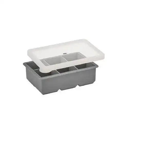 Cilio silicone ice cube tray with lid, premium kitchenware at Cookin Stores