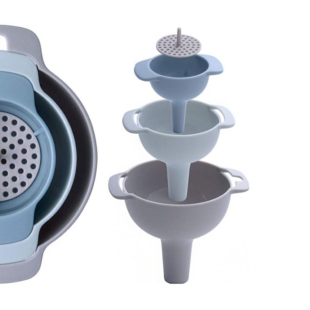 Creative Cooking 4-in-1 Funnel With Sieve Set