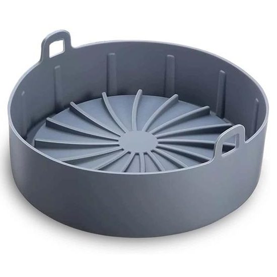 Creative Cooking Round Silicone Air Fryer Basket 19cm