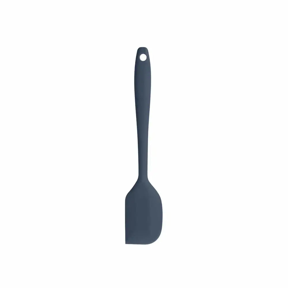 Gray spatula on a white background