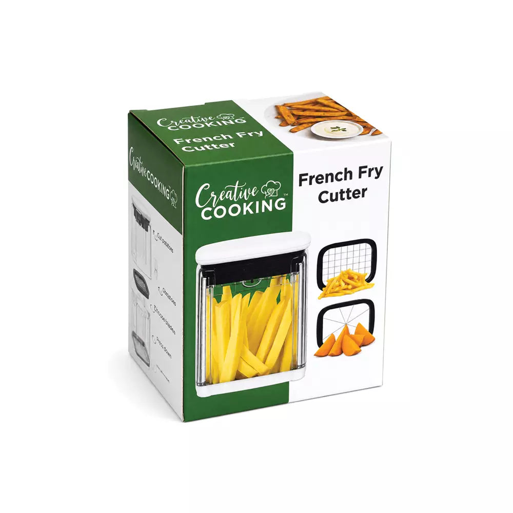 Creative Cooking Stainless Steel French Fry Cutter