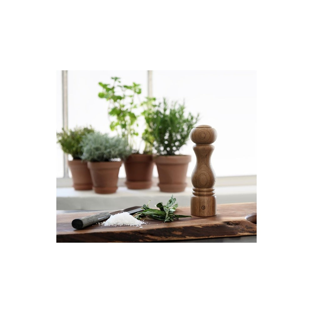 CrushGrind Torino Oak Salt and Pepper Grinder 20cm