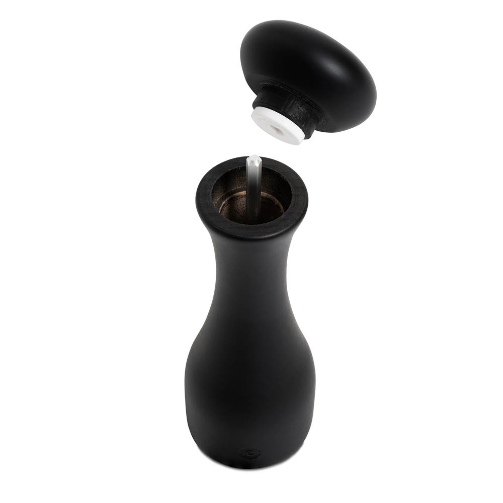CrushGrind Lyon Salt & Pepper Grinder Black 19cm
