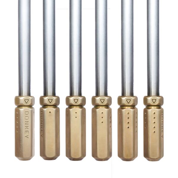 Donkey Long Tong Brass Fire Blower 79cm