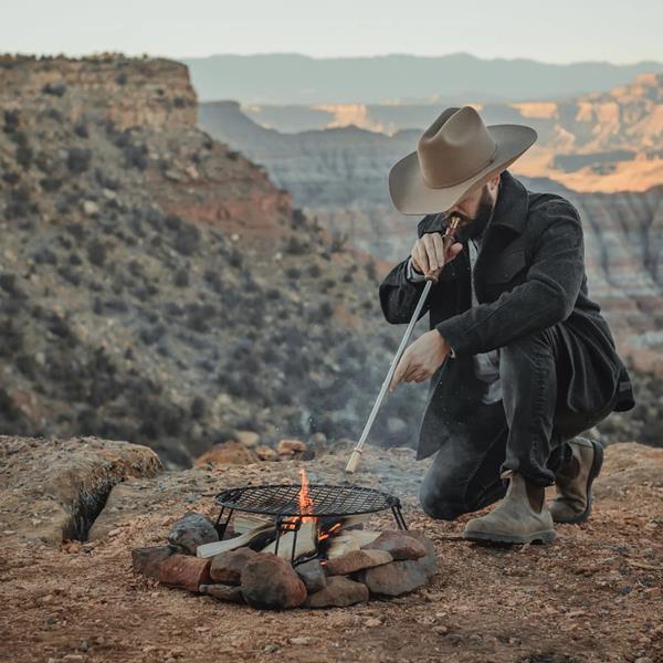 Donkey Long Tong Brass Fire Blower 79cm